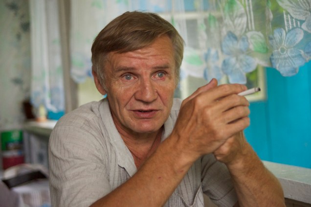 Evgeny Smernov, a wildlife monitor in the Bikin River basin
